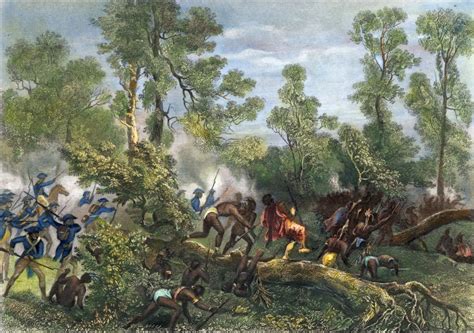 The Battle of Fallen Timbers - Renowned Renaissance Realism Meets Symbolic Storytelling!